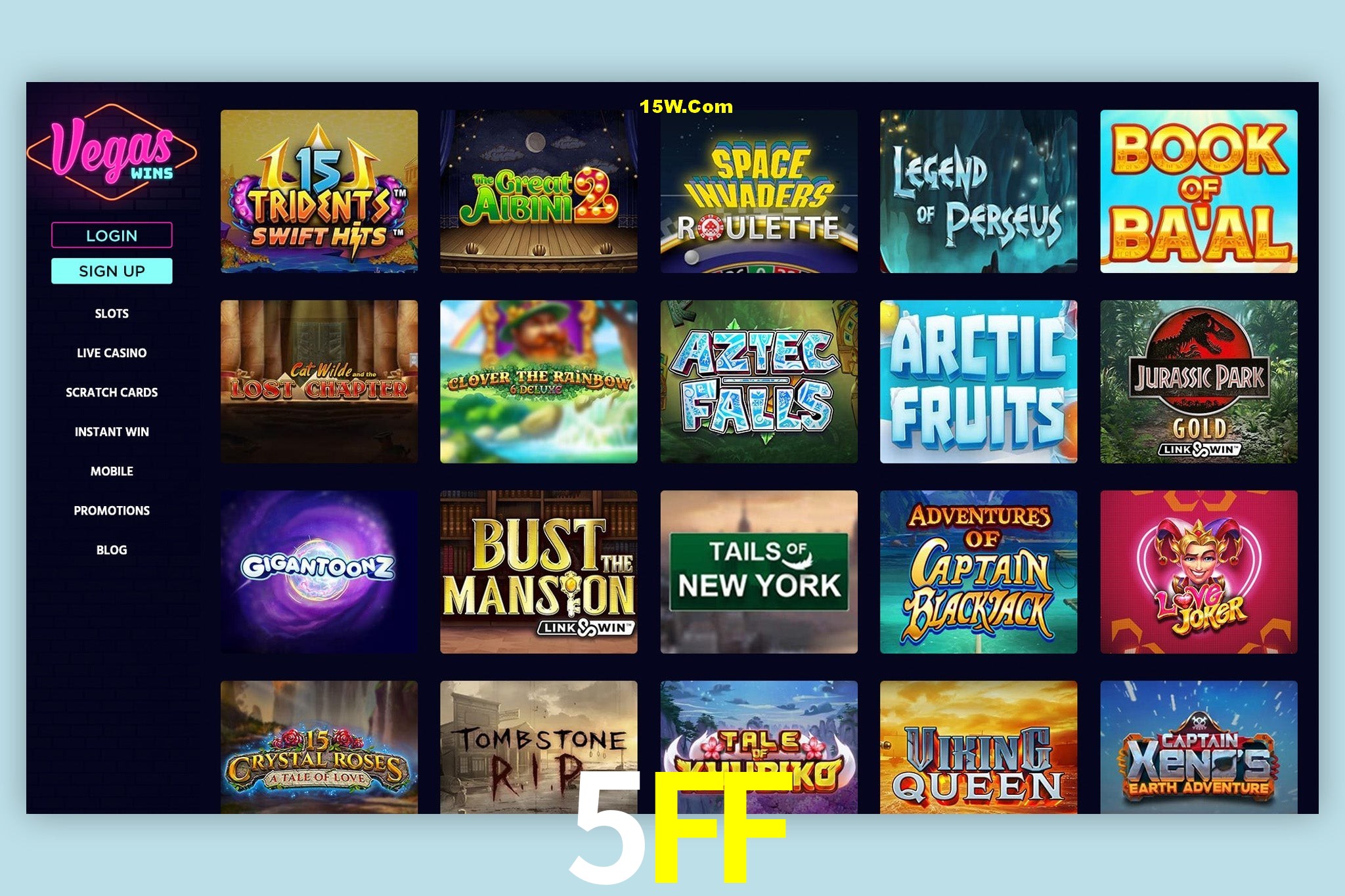 Game Providers 5FF